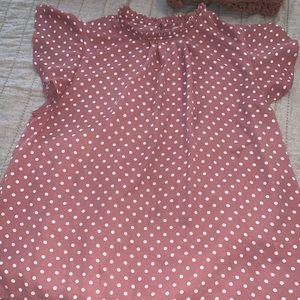Polka Dot Blouse